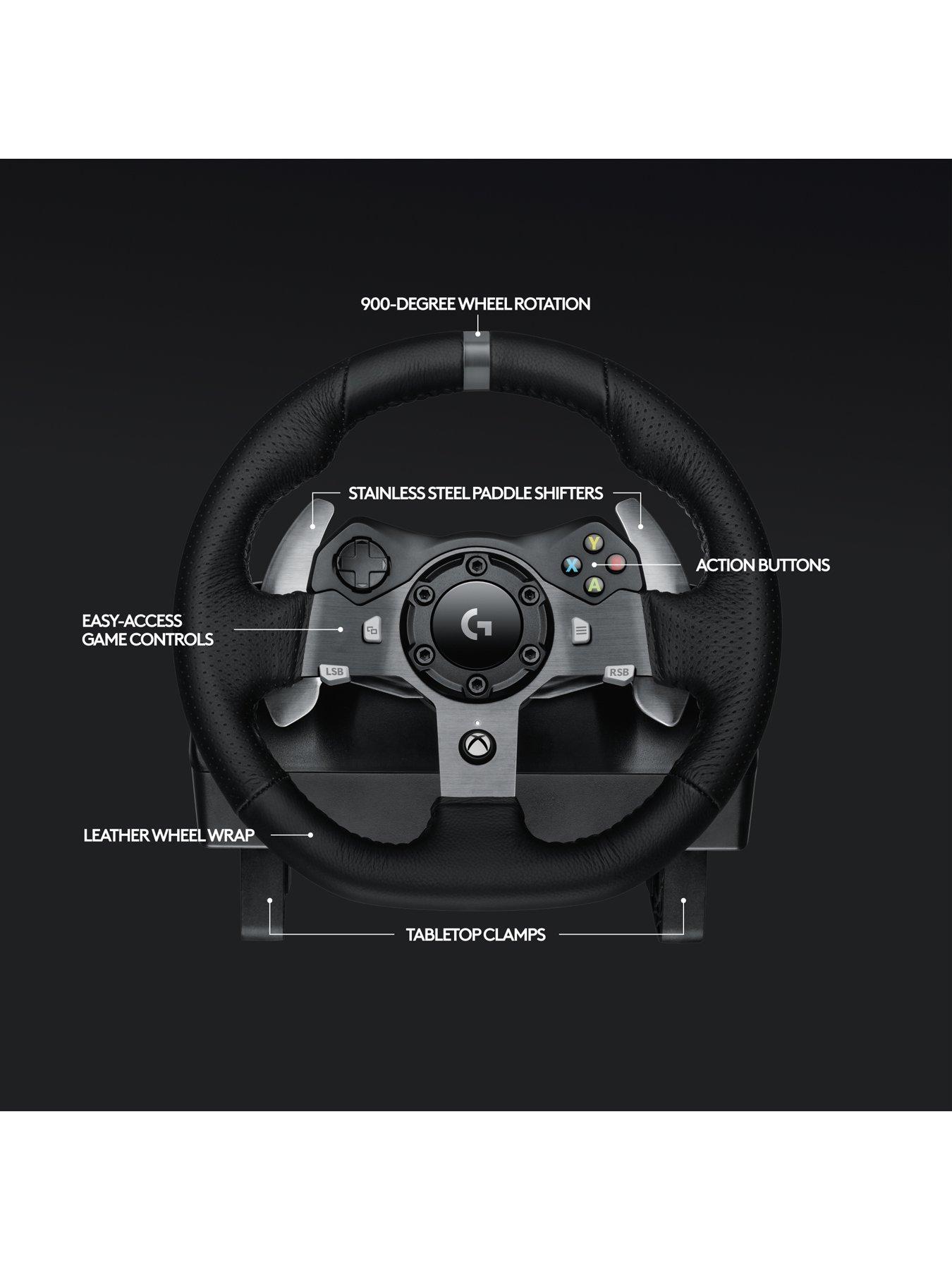 G920 Driving Force Racing Wheel for Xbox Series X|S, Xbox One and PC