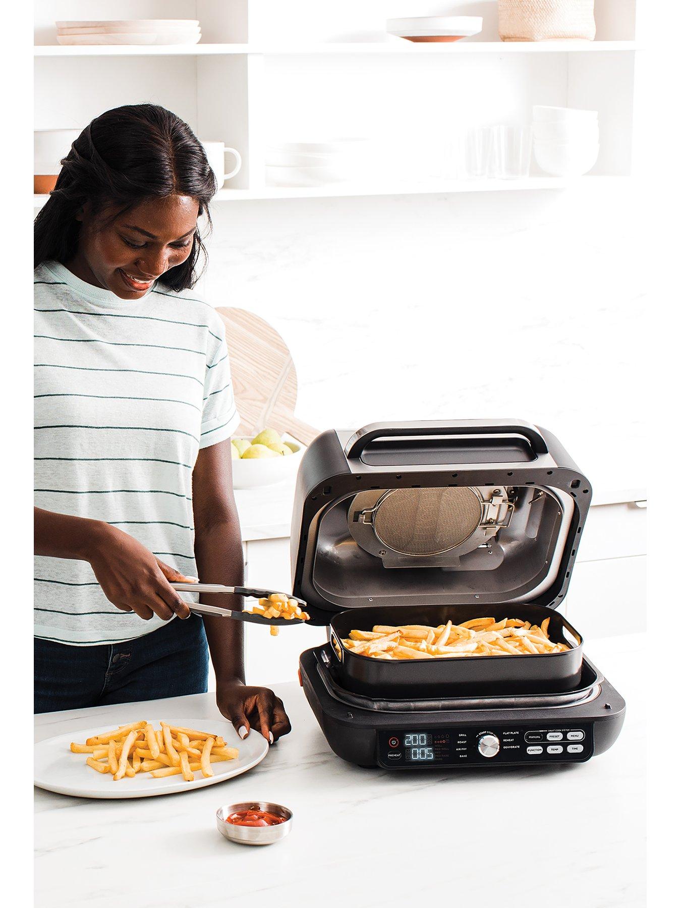 Image 5 of 7 of NINJA Foodi Max Pro Health Grill, Flat Plate &amp; Air Fryer AG651UK