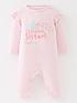  image of mini-v-by-very-baby-girls-little-sister-romper-pink