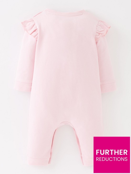 back image of mini-v-by-very-baby-girls-little-sister-romper-pink