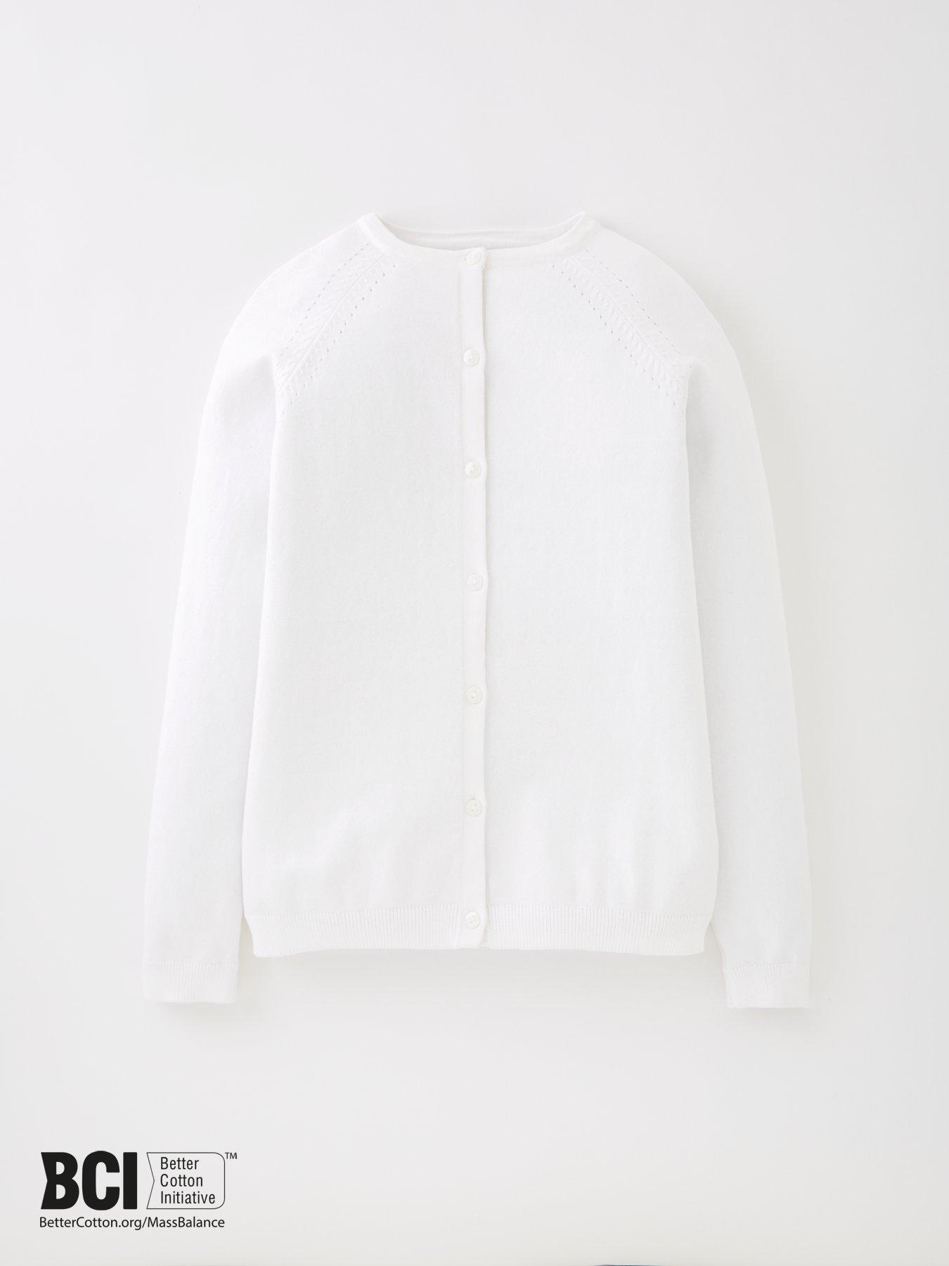 Image 4 of 6 of Everyday Girls 2 Pack Summer Cardi - White