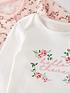 image of mini-v-by-very-baby-girls-floral-8-piece-starter-set-pinkwhite