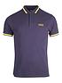  image of barbour-international-grid-tipped-polo-shirt