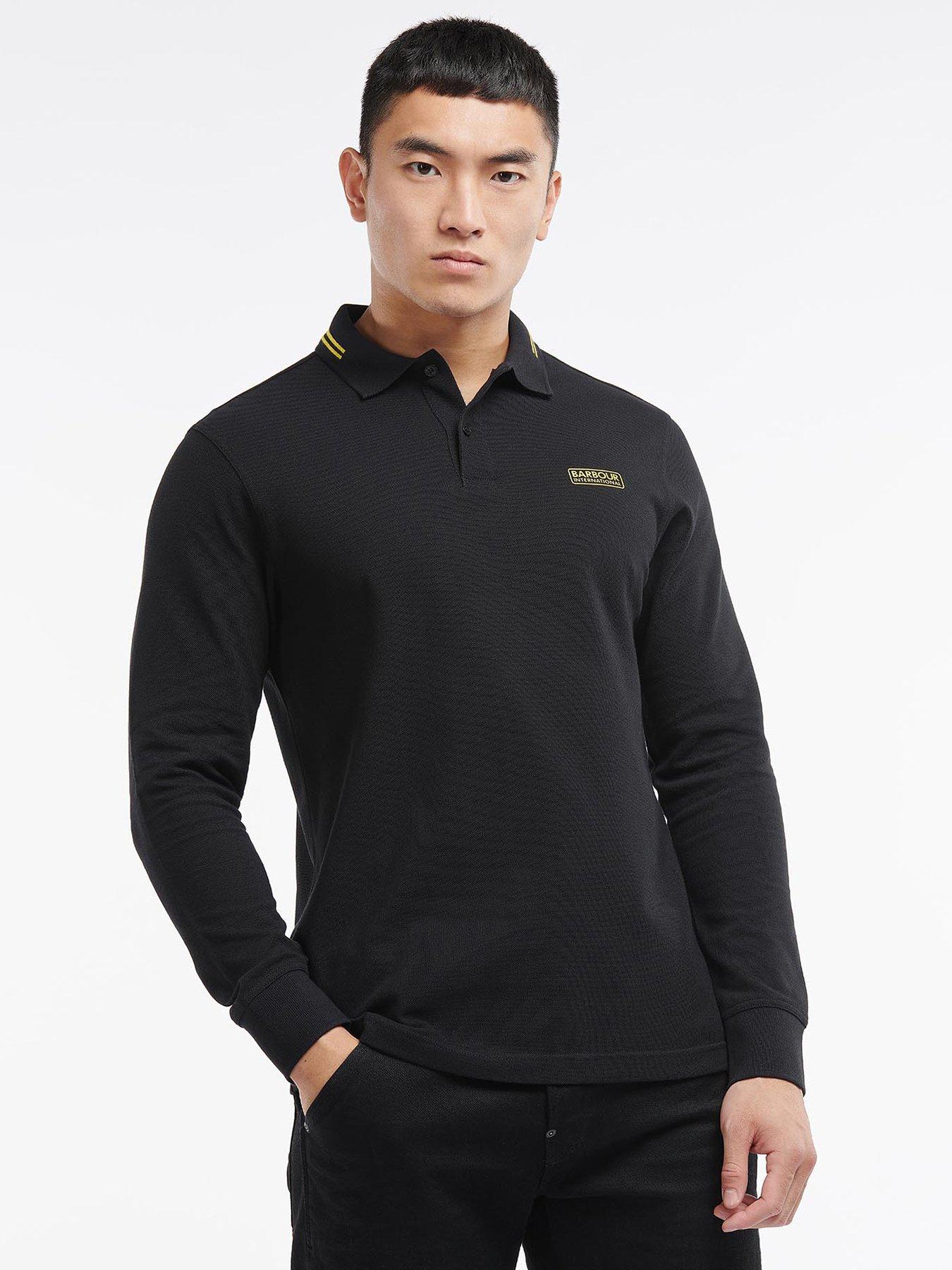 Barbour polo clearance long sleeve