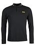  image of barbour-international-legacy-tipped-long-sleeve-polo-shirt-black
