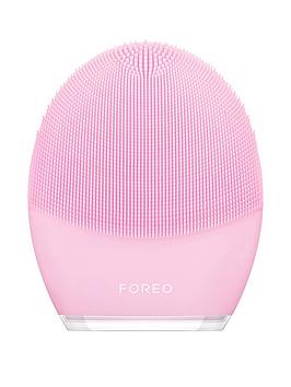 foreo luna 3 sonic facial cleanser and anti-aging massager for normal skin