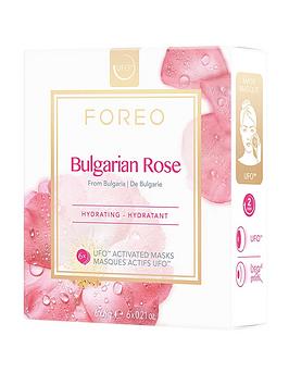 foreo ufo mask farm to face bulgarian rose (pack of 6)