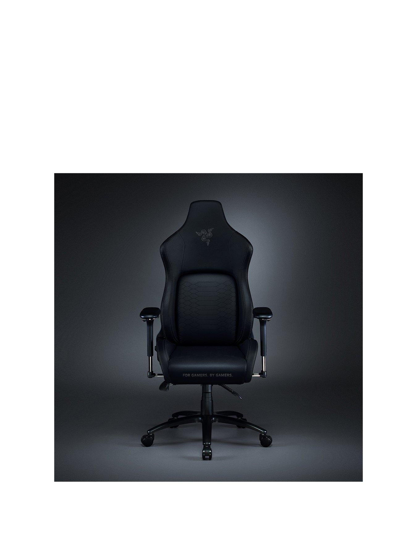 Razer ISKUR GAMING CHAIR BLACK very.co.uk