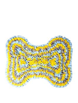Product photograph of Happy Pet Fluffle Rummaging Dog Play Mat Bone from very.co.uk