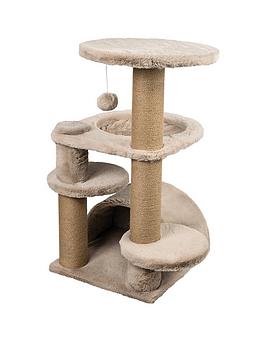 Product photograph of Happy Pet Rivington Cat Scratch Post from very.co.uk