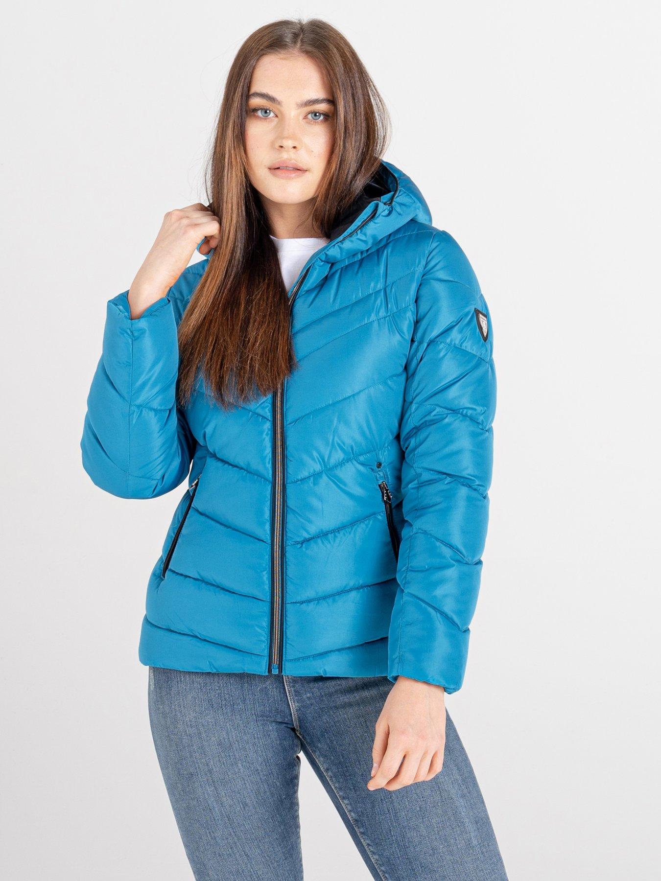 Dare 2b Reputable puffer jacket in blue