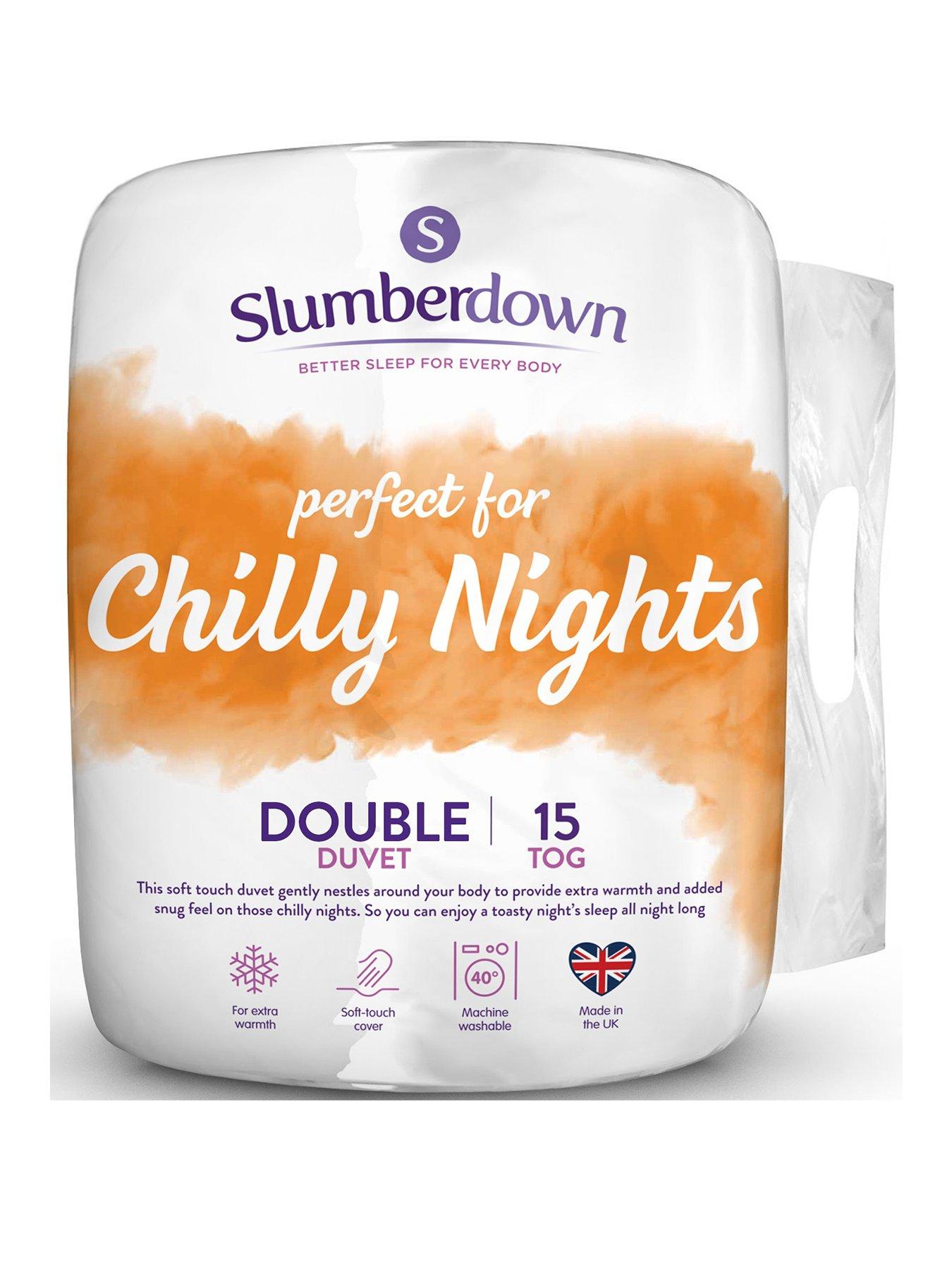 Product photograph of Slumberdown Chilly Nights 15 Tog Db from very.co.uk