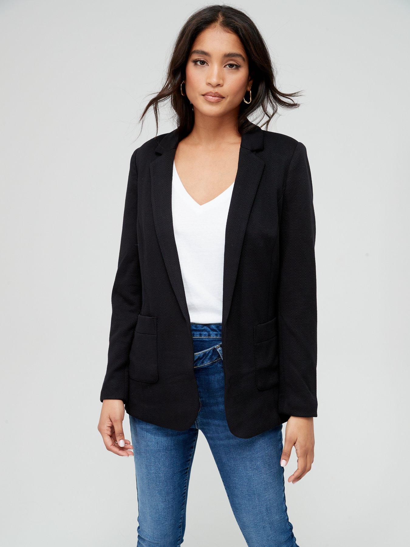 Black womens blazer outlet sale