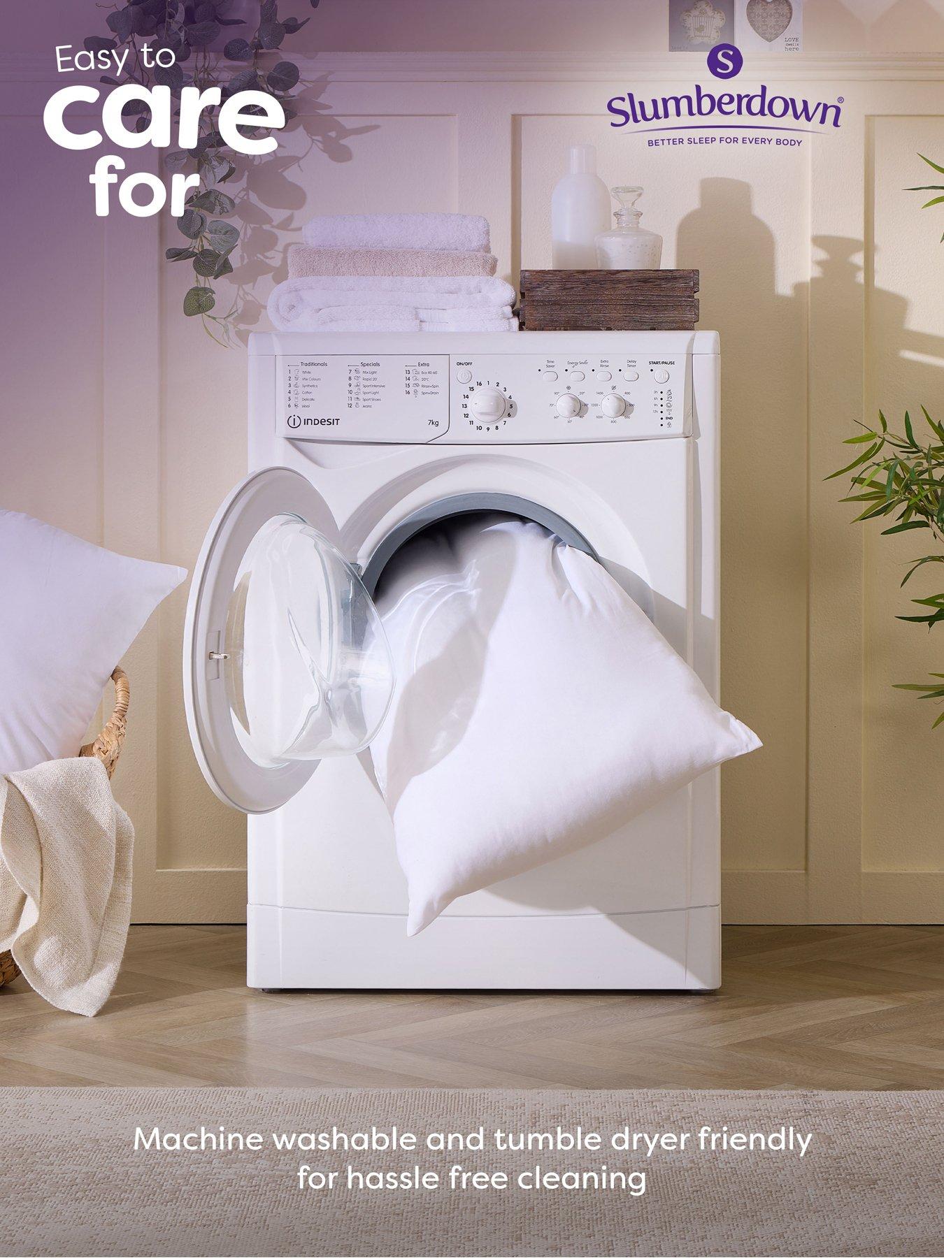 Slumberdown Cosy Nights Soft Pillow 2 Pack White Very.co.uk