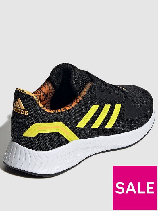 stillFront image of adidas-junior-messi-runfalcon-20-trainers-blackwhite