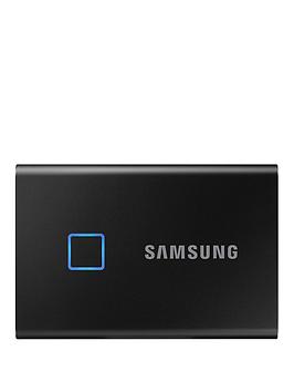 Samsung Samsung T7 Touch External Ssd 1Tb Mu-Pc1T0K/Ww