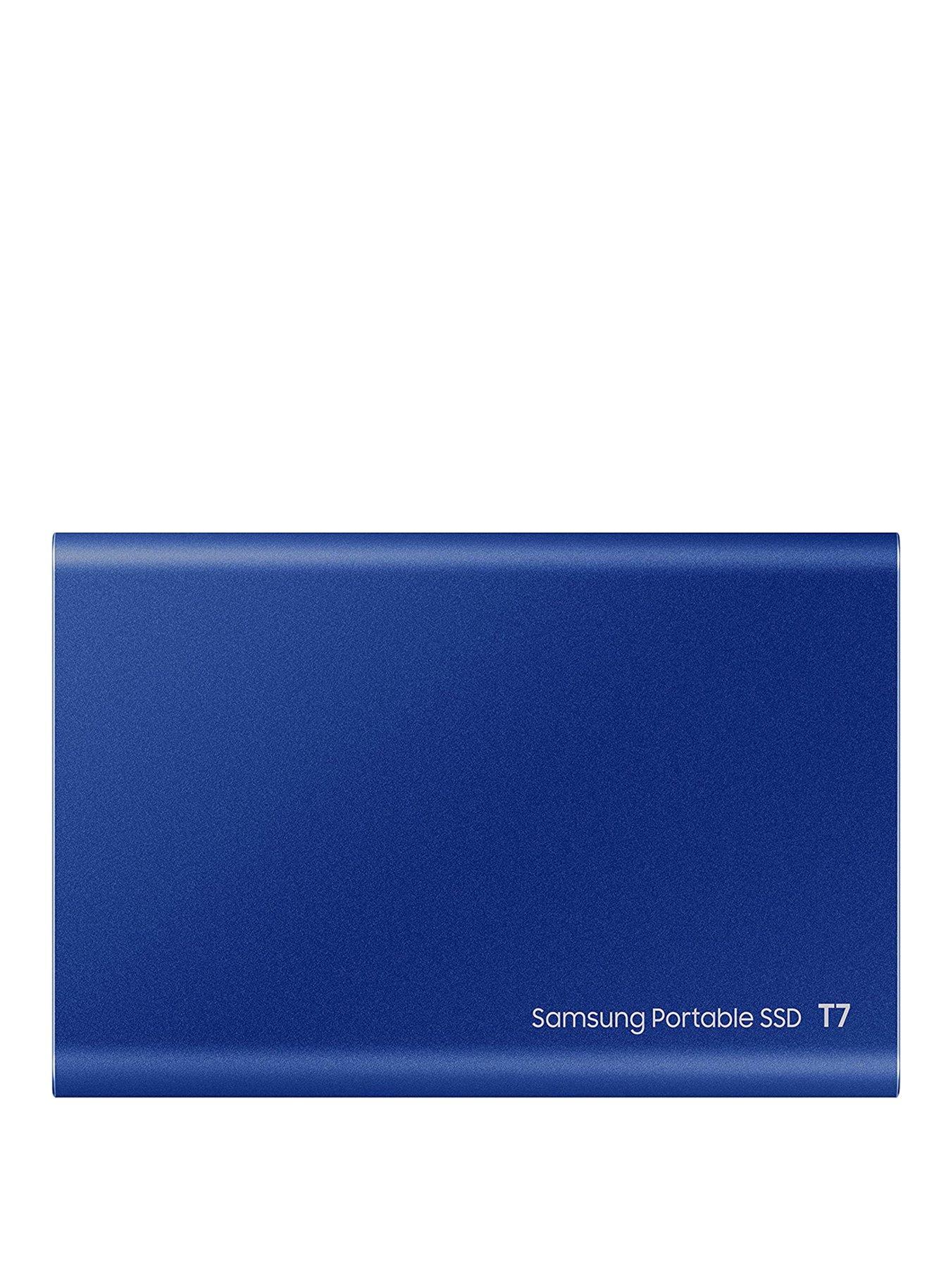 Image 2 of 4 of Samsung T7 Portable SSD 1TB - Blue