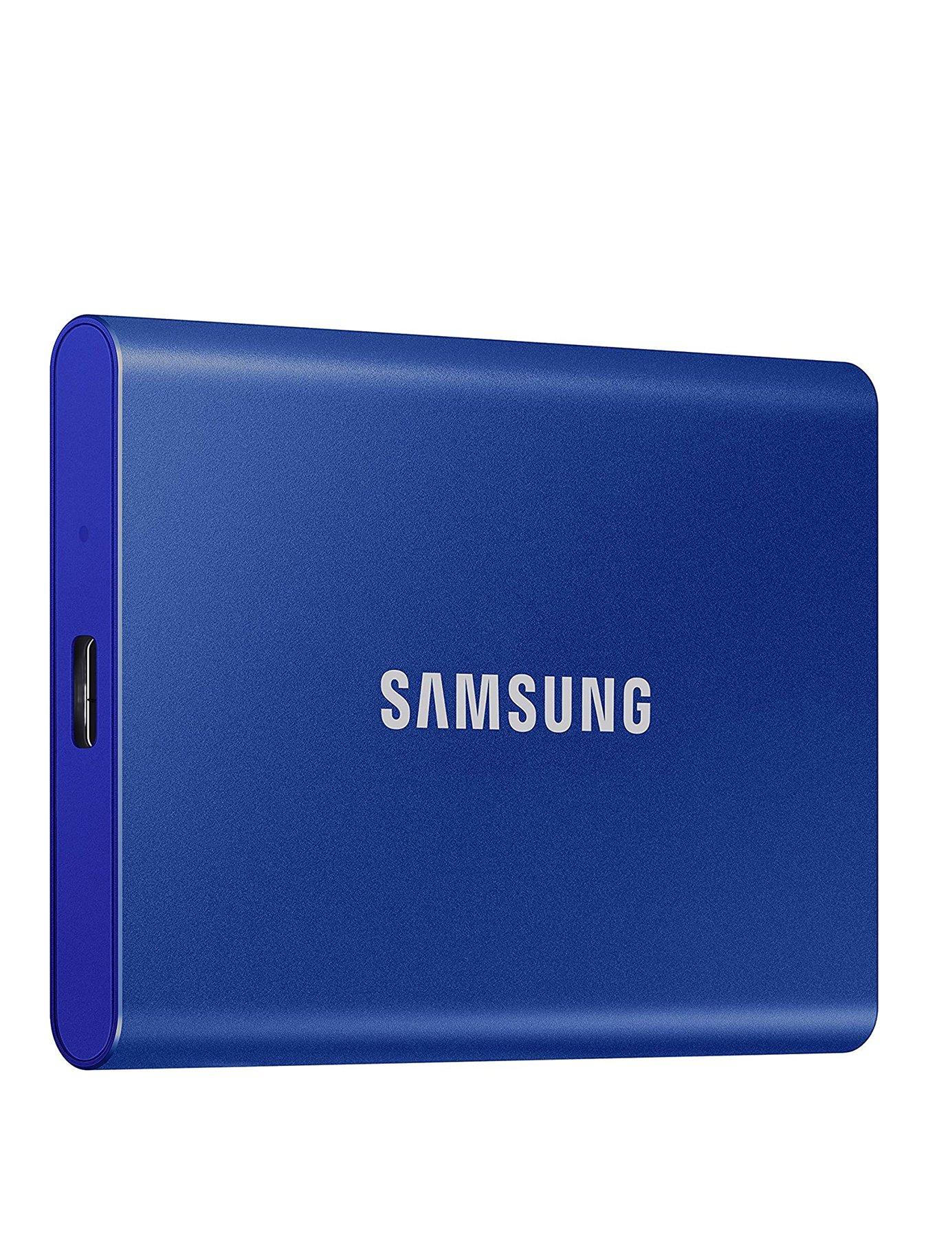 Samsung T7 Portable SSD 2TB - Blue | Very