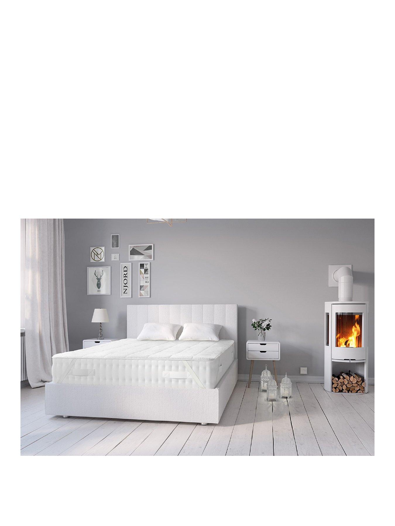 Dreamland Intelliheat Scandi Electric Underblanket with Dual Controls White Very