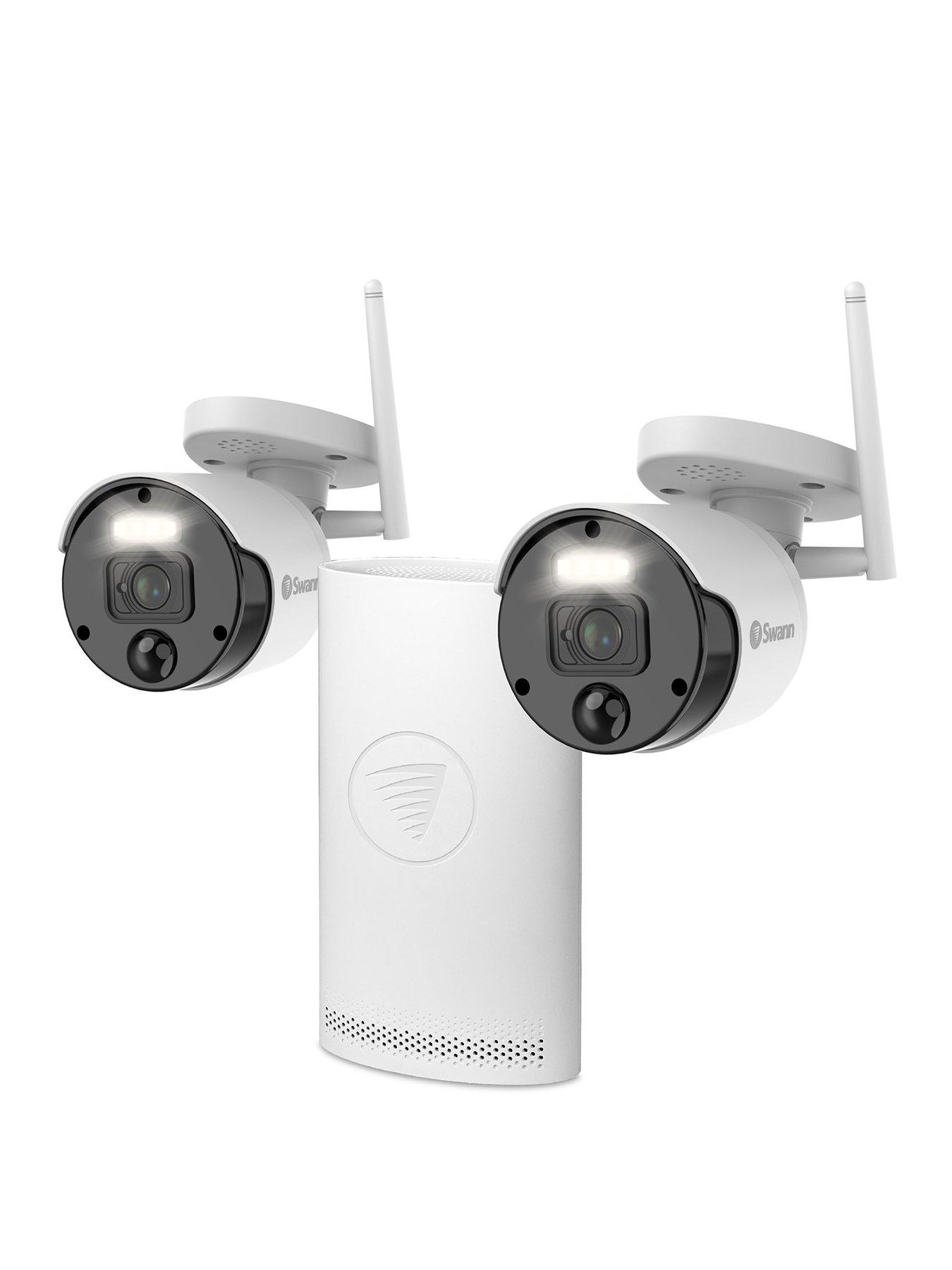 Product photograph of Swann Smart Security 1080p Wi-fi Nvr Cctv System 4 Chl 1tb Hdd 2 X 1080p Enforcer Camera Works With Alexa Google Assistant - Swnvk-500sd2-eu from very.co.uk