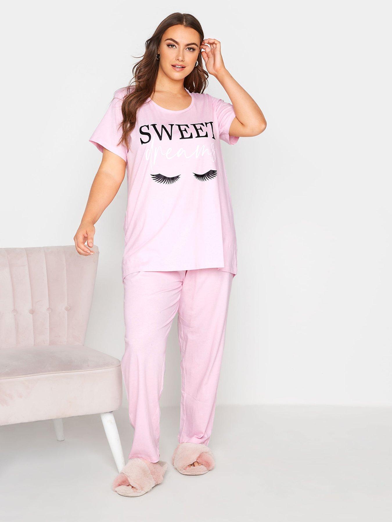 Women Sweet Dreams Wide Leg Pyjama Set