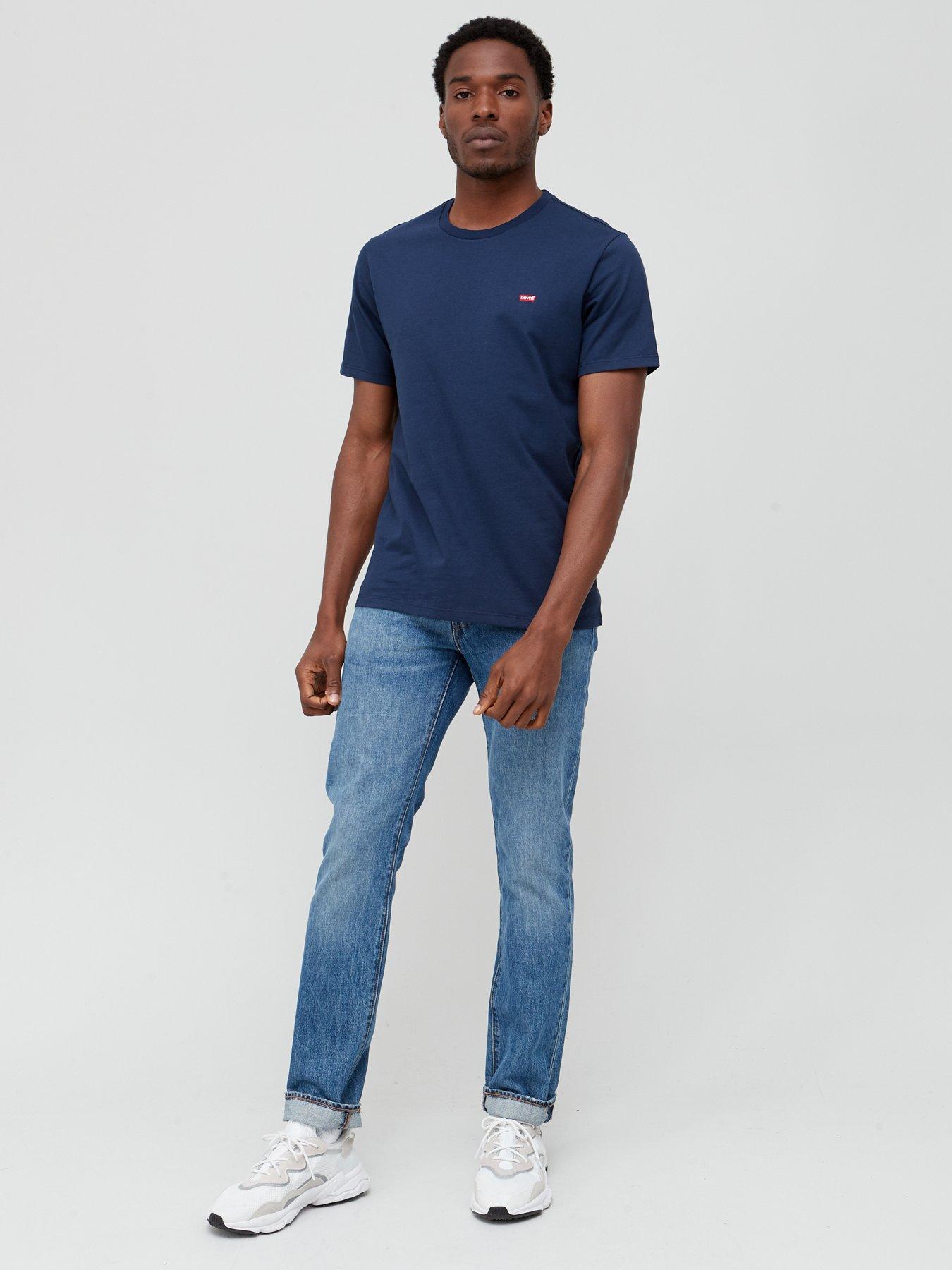 Levis t cheap shirt blue logo