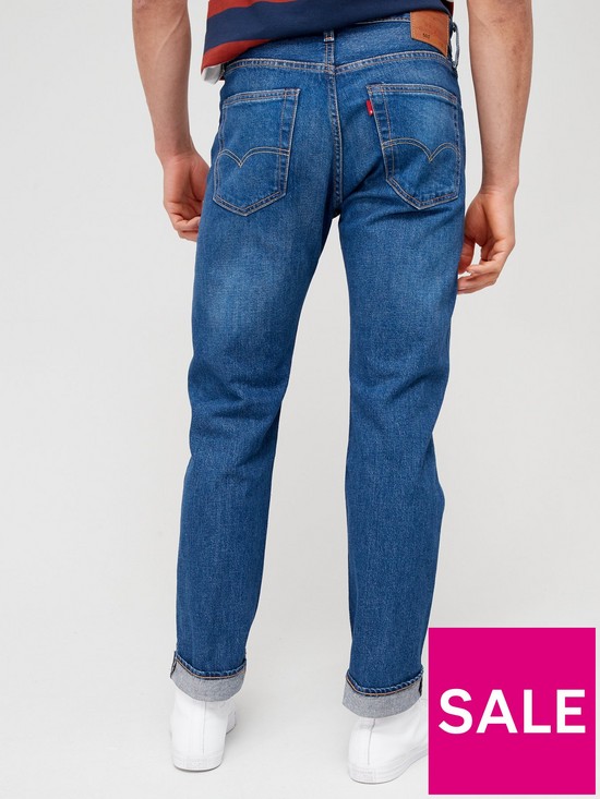 stillFront image of levis-501reg-original-jeans-mid-wash