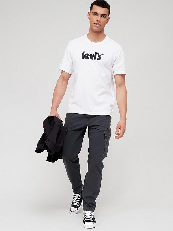 Levi's Poster Logo Relaxed Fit T-shirt - White 