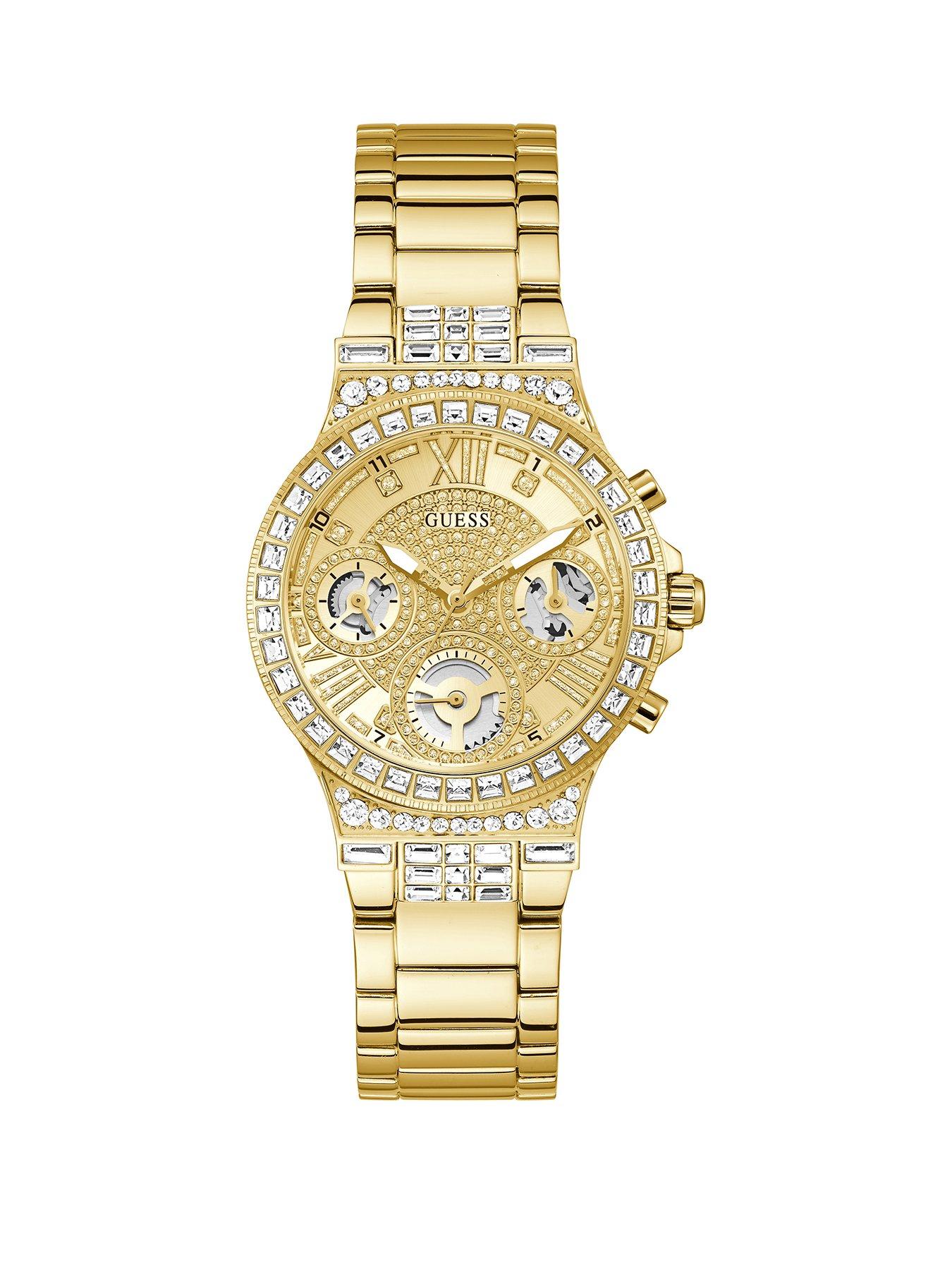 Guess Moonlight Silicone Ladies Watch