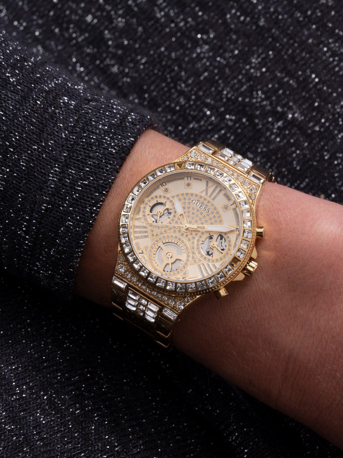 Image 3 of 5 of Guess Moonlight Silicone Ladies Watch