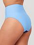  image of v-by-very-colour-blocknbspshape-enhancing-bikini-high-waisted-bottom