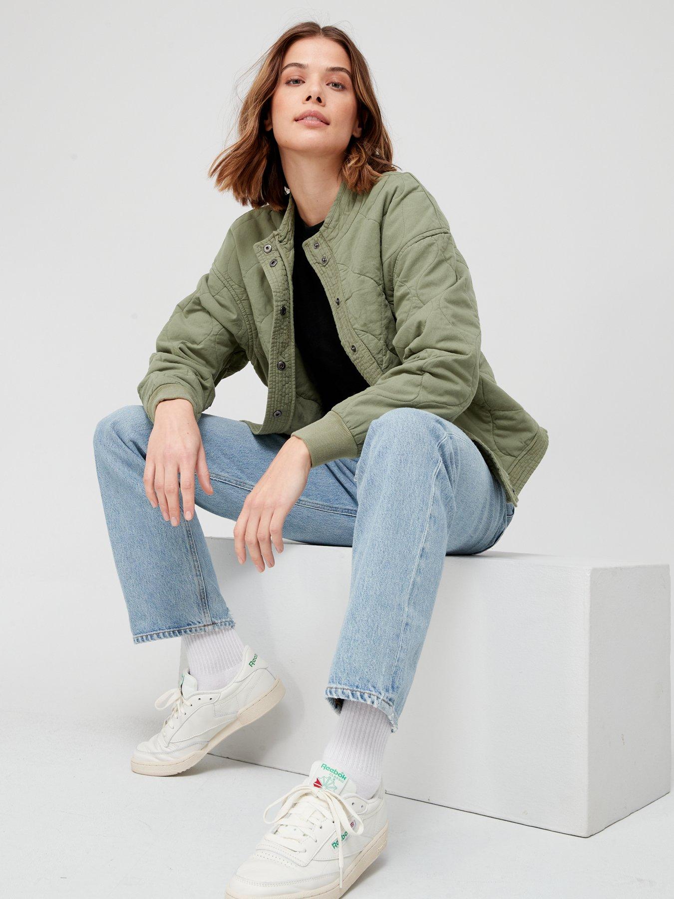 V by Very Washed Linen Look Jacket | very.co.uk