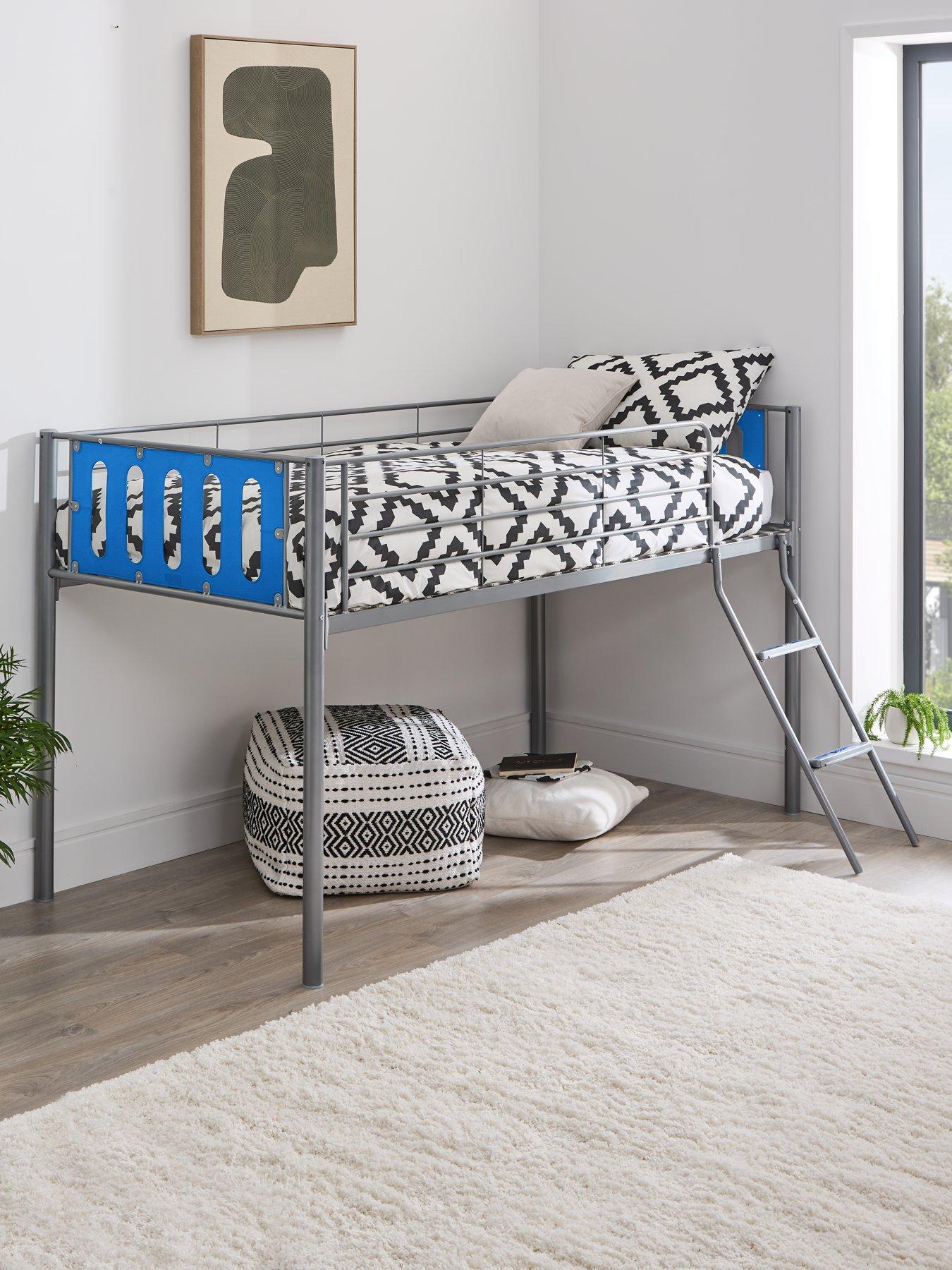 undefined Cyber Mid-Sleeper Bed Frame with Mattress Options (Buy and SAVE!)