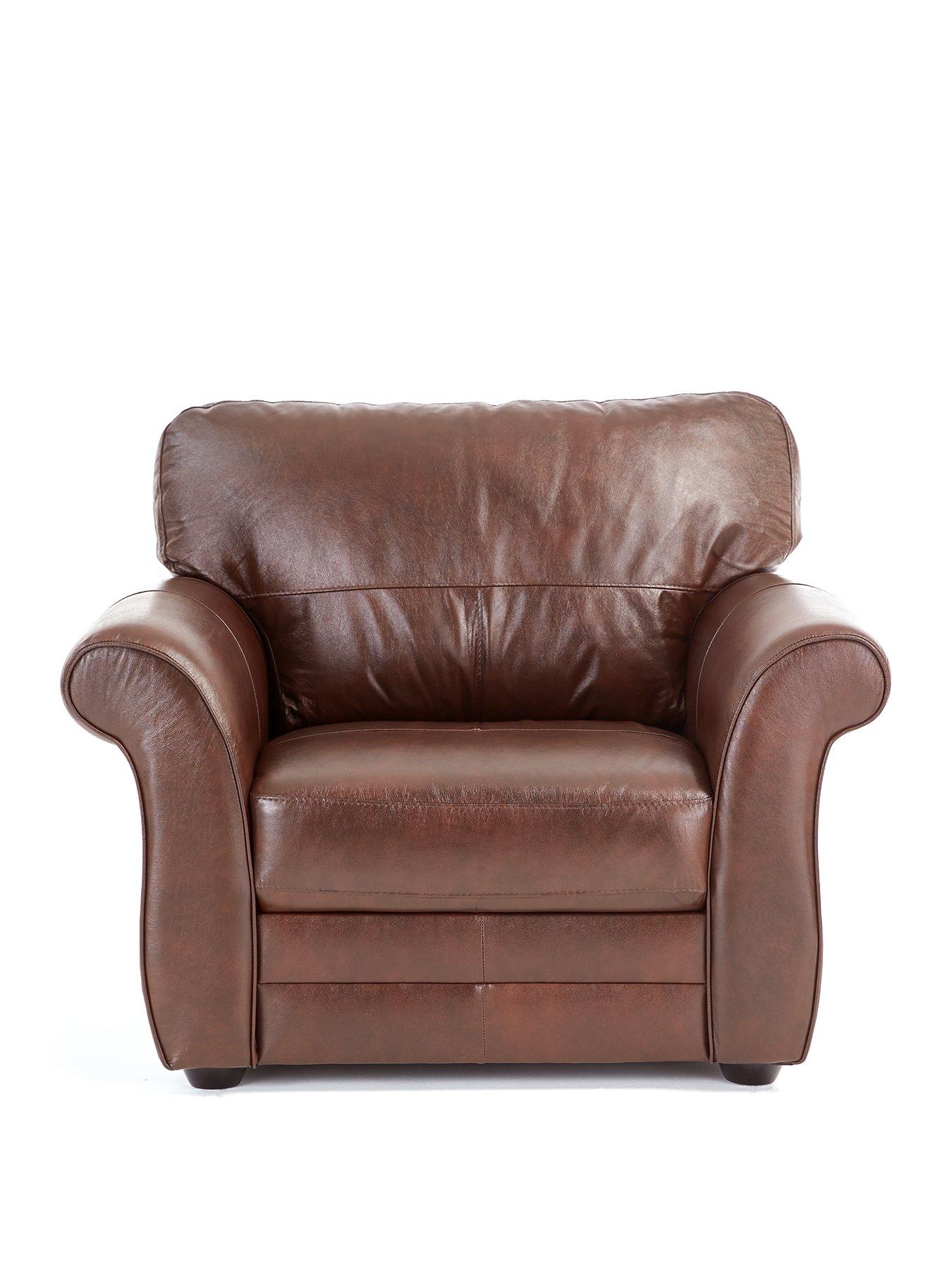 Image 2 of 7 of The Very Collection Vantage Italian Leather Armchair&nbsp;- FSC&reg; Certified
