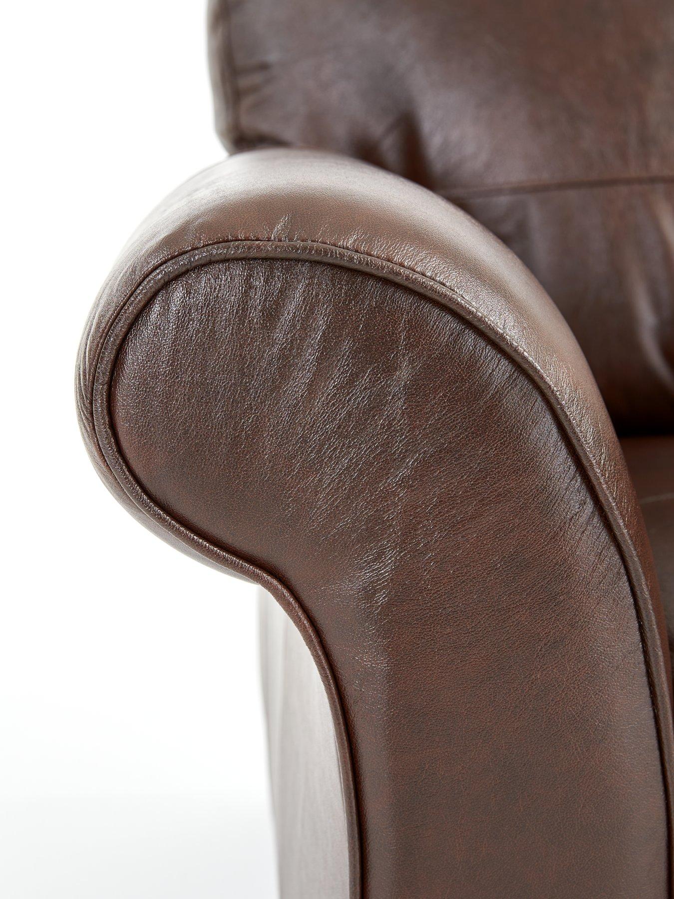 Image 5 of 7 of The Very Collection Vantage Italian Leather Armchair&nbsp;- FSC&reg; Certified