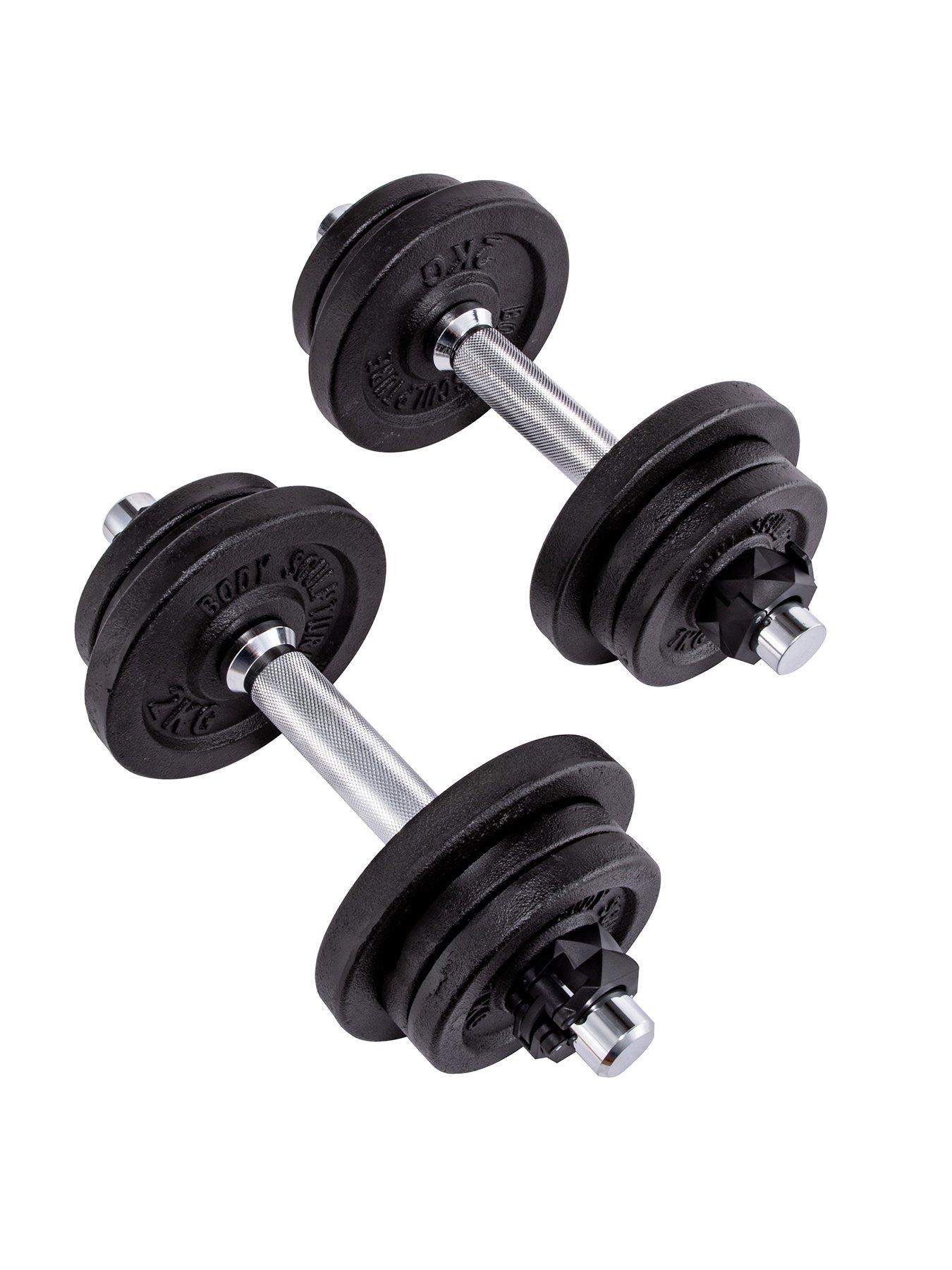 Body Sculpture 20 Kg Cast Iron Combo Dumbbell Set very