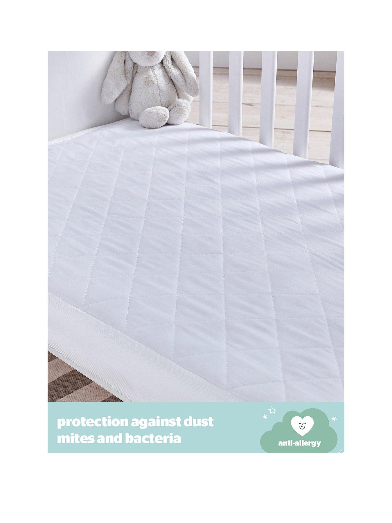 Image 3 of 6 of Silentnight Safe Nights Waterproof Anti Allergy Cot Bed Mattress Protector - 140cm x 70cm