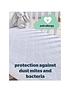  image of safe-nights-waterproof-mattress-protector-cot-bed