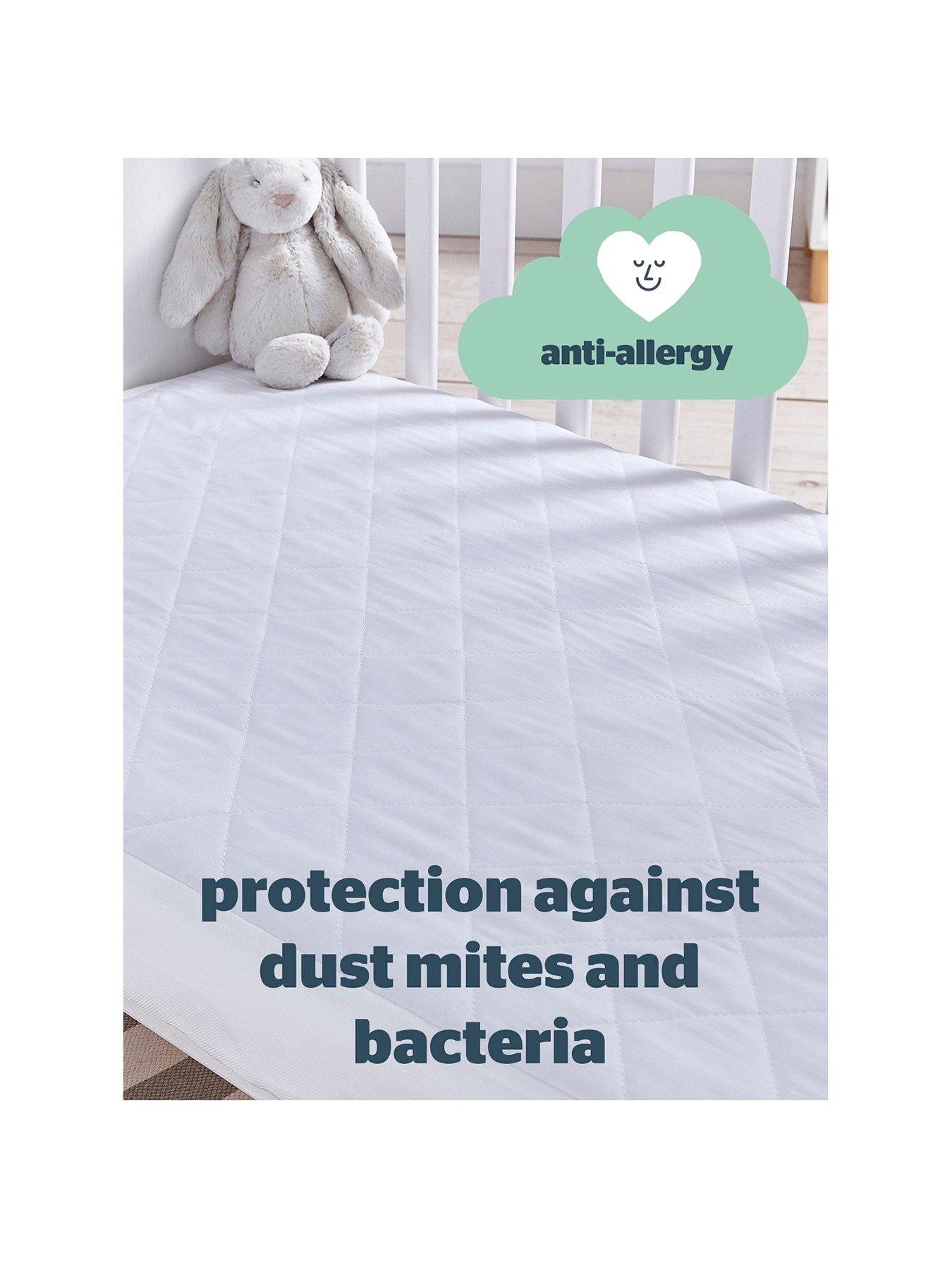 Silent night cot 2024 bed mattress protector