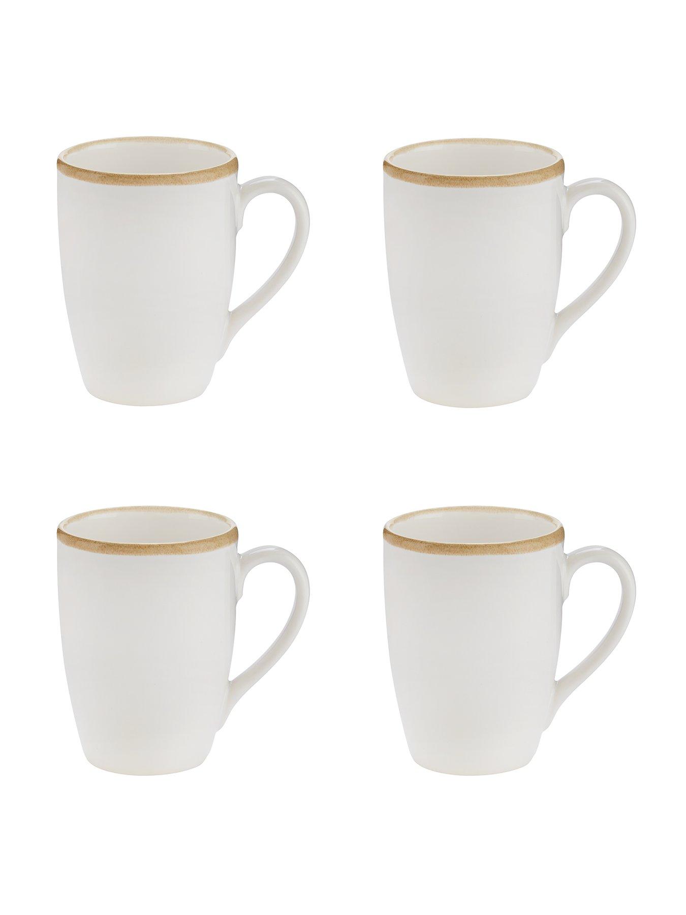 Product photograph of Remi Reactive Rim Mugs Ndash Set Of 4 from very.co.uk