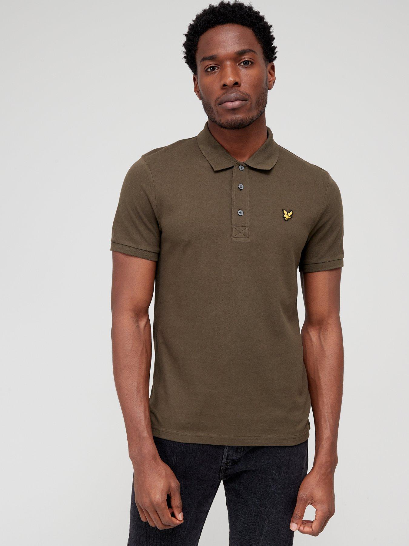 Lyle & Scott Plain Polo Shirt - Dark Green
