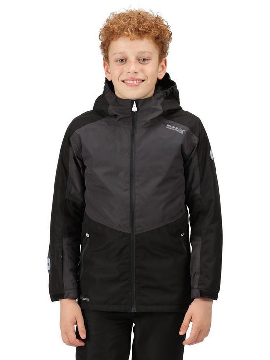 stillFront image of regatta-kids-beamz-waterproof-insulated-jacket