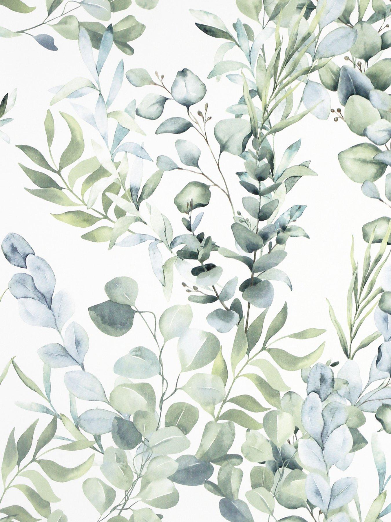 Product photograph of Arthouse Tranquil Green Wallpaper from very.co.uk