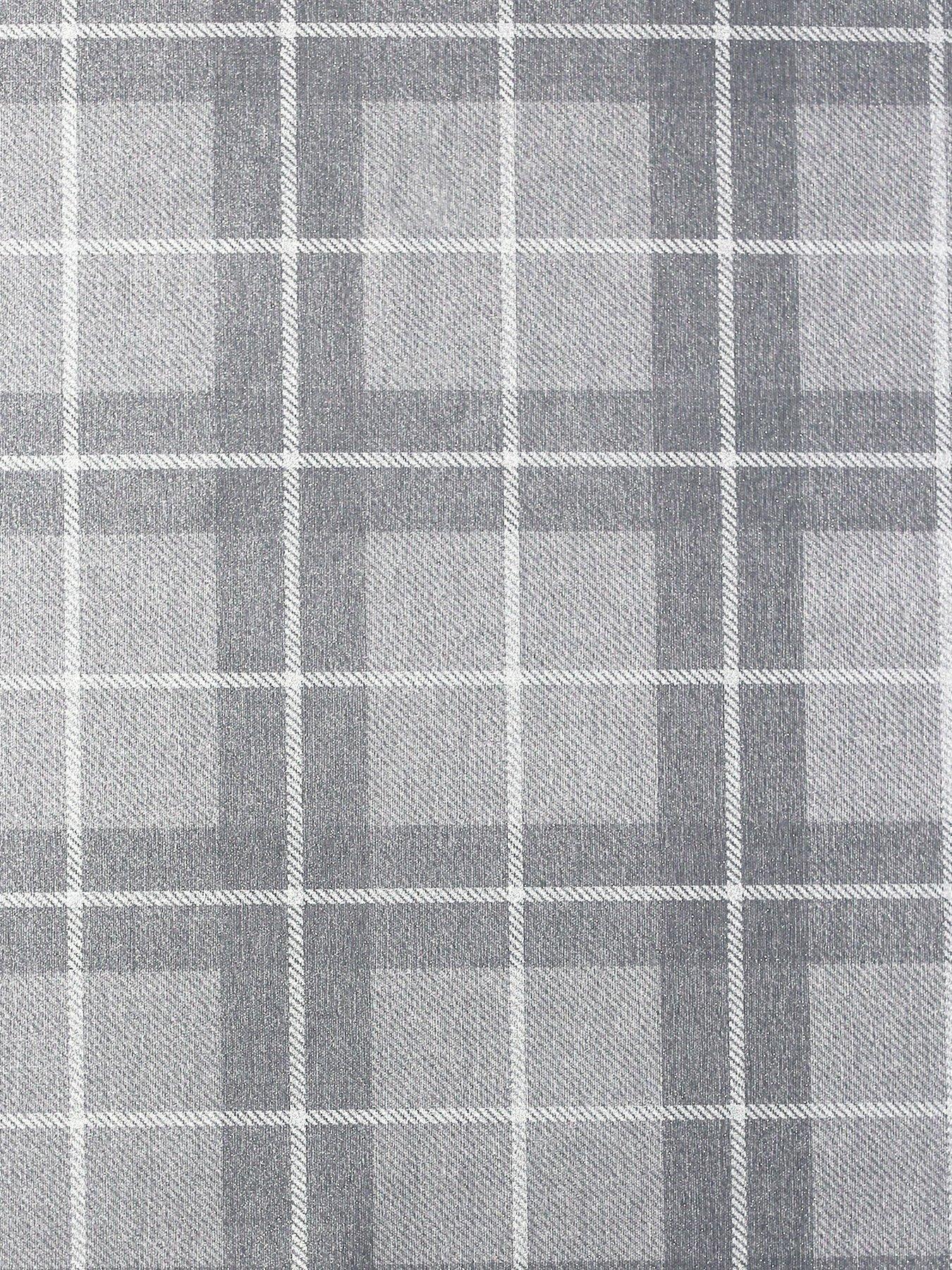 Product photograph of Arthouse Heritage Check Grey Silver Wallpaper from very.co.uk