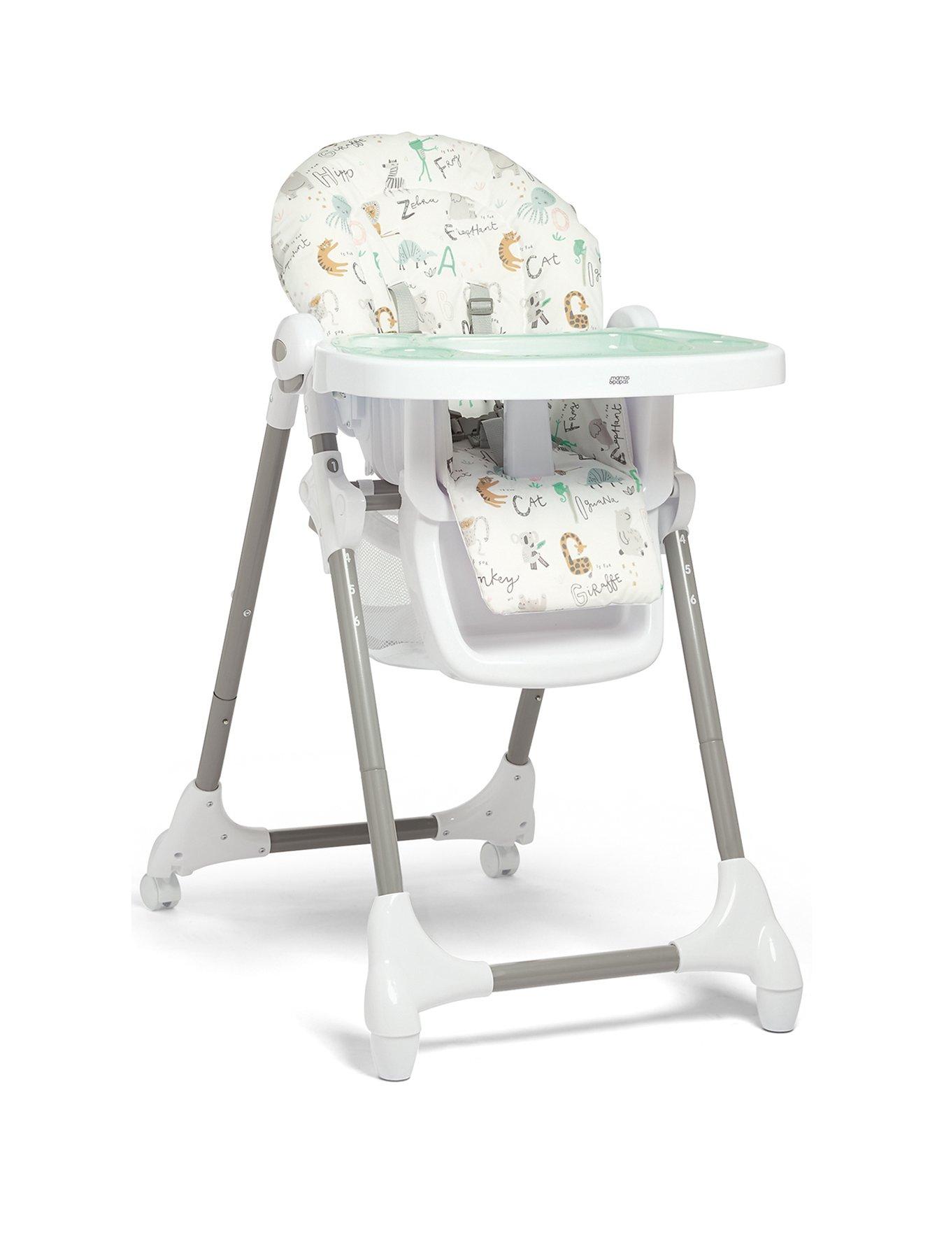Image 1 of 7 of Mamas & Papas Snax Highchair - Animal Alphabet