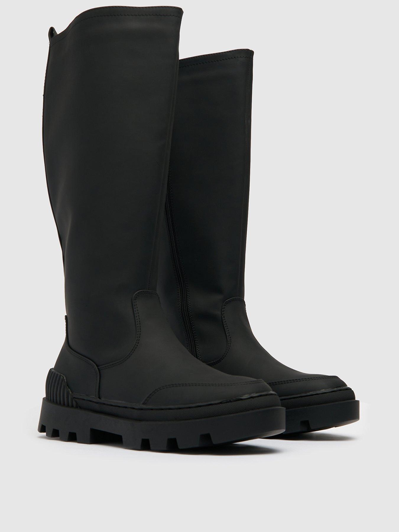 Shoes & boots Rubberised Knee Boot - Black