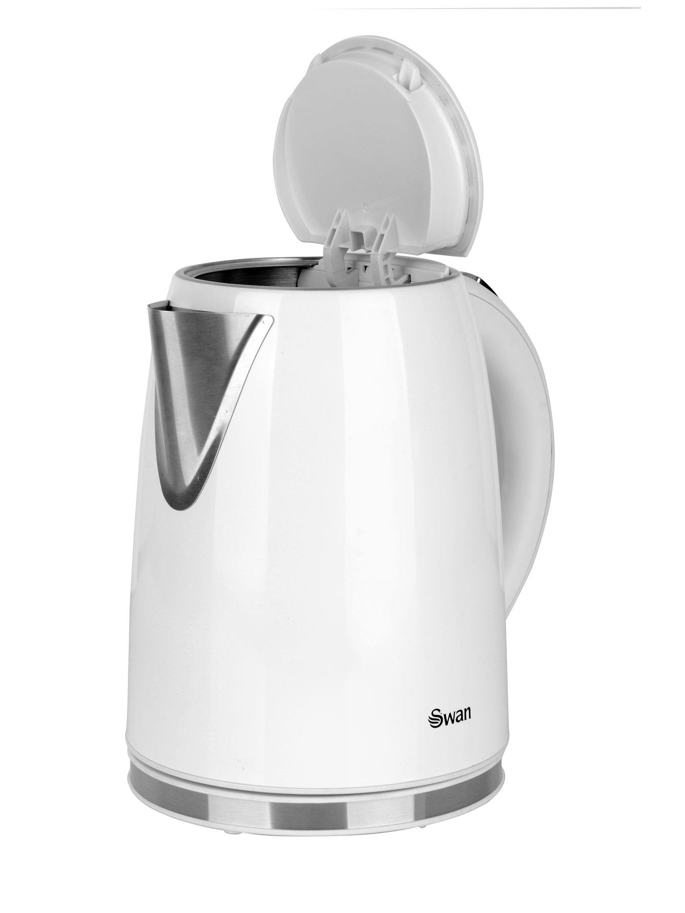Swan stainless steel kettle and toaster sales