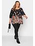  image of yours-black-floral-border-print-tunic