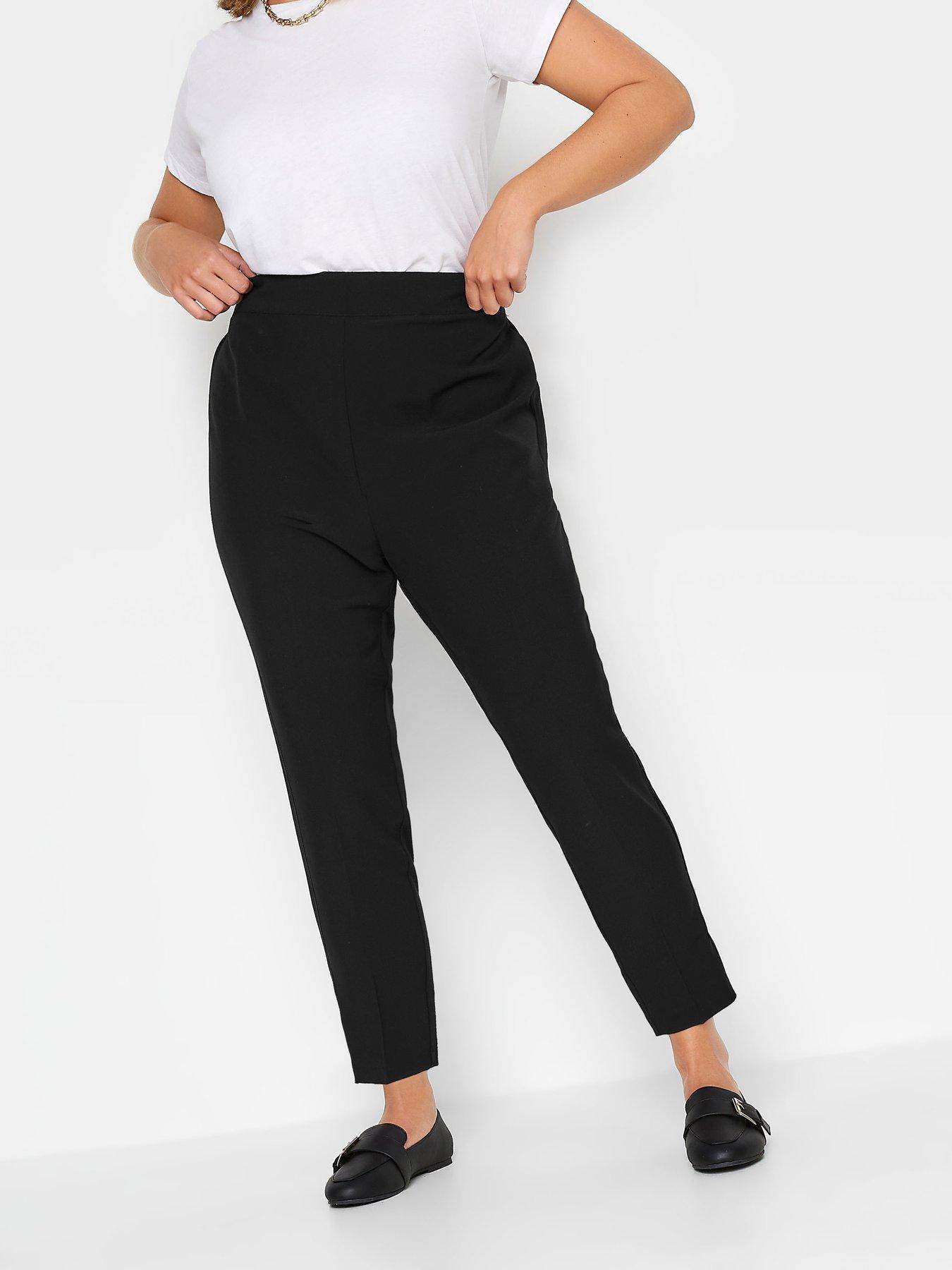 Tapered high hot sale waisted trousers