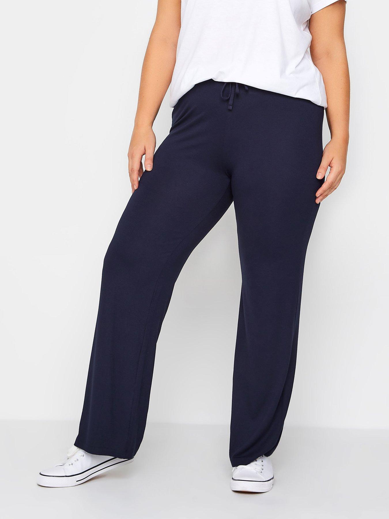 Ladies plus size jogging bottoms online